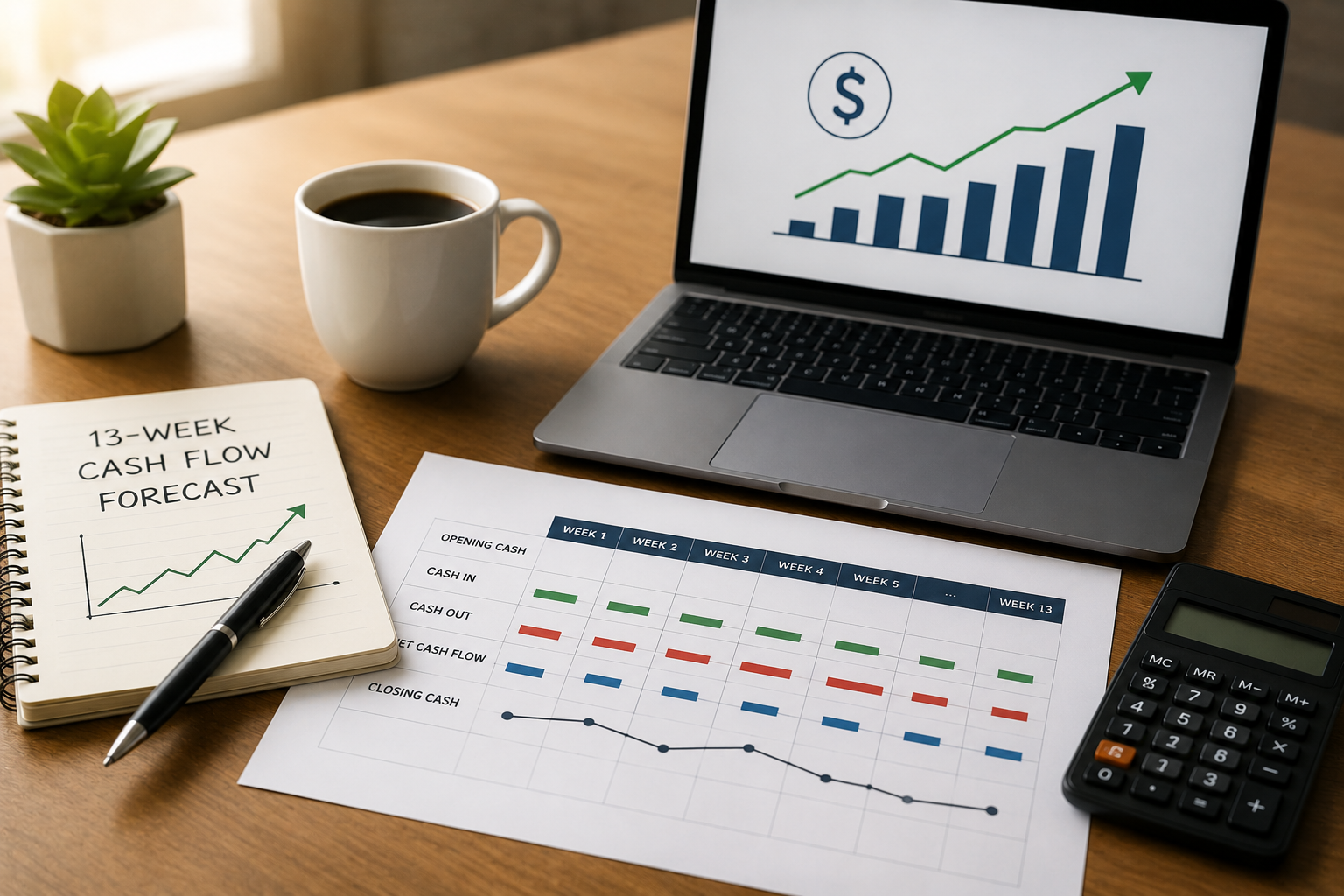 How to Build a 13-Week Cash Flow Forecast That Actually Works
